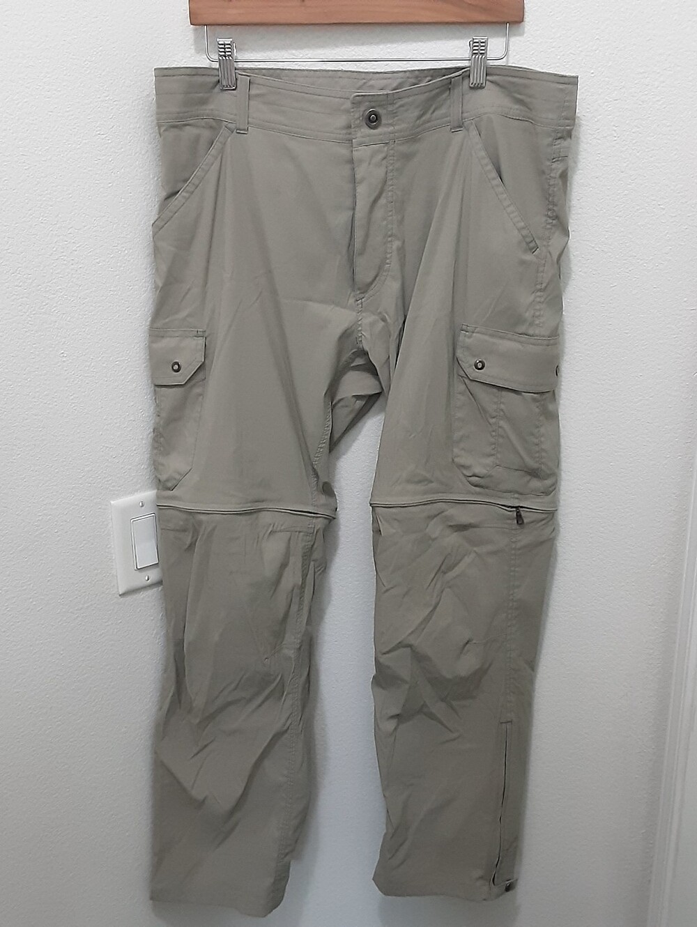 Kuhl Renegade Convertible Stealth Zip-off Pants 36x30